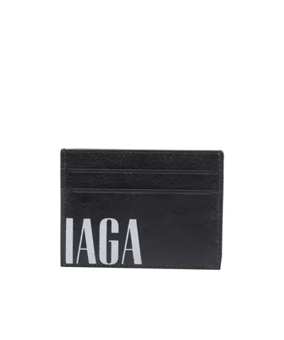 Balenciaga Logo Printed Card Holder