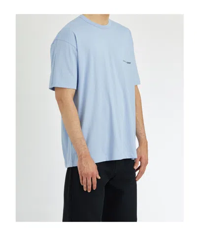 Comme Des Garçons Logo Print Crew Neck T-shirt