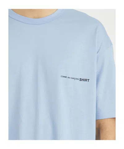 Comme Des Garçons Logo Print Crew Neck T-shirt