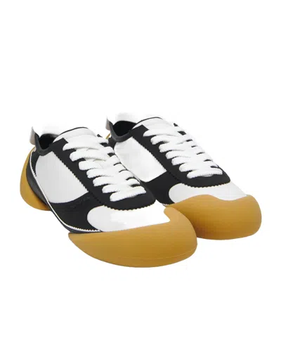 Alexander Mcqueen Sneakers Oversized Alexander Mc Queen Leather White In Multi