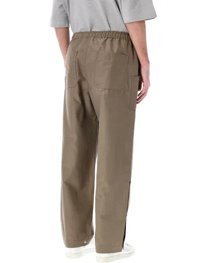 Comme Des Garçons Botton Fatigue Pant In Brown