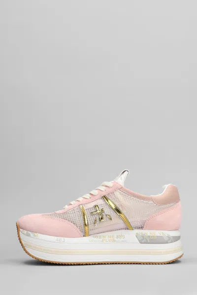 Premiata Zapatillas - Color Carne Y Neutral In Pink