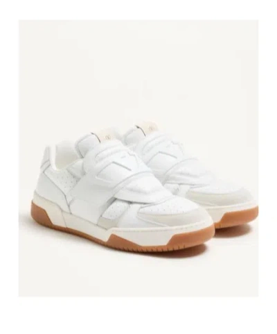 Valentino Sneaker Low Top Joie De Jouer White In White