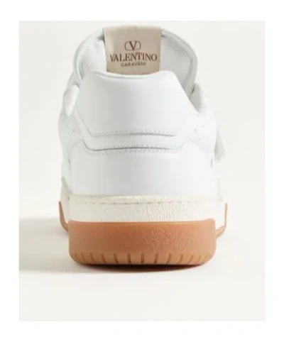 Valentino Sneaker Low Top Joie De Jouer White In White