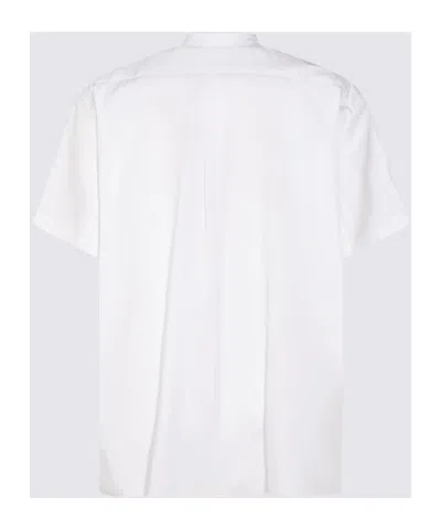Comme Des Garçons Casual Shirt With Button-down Collar And Embroidered Detail