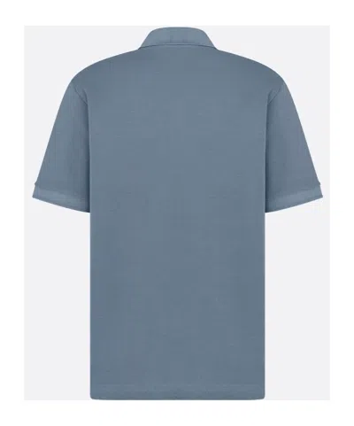Dior Icons Polo Shirt In Blue