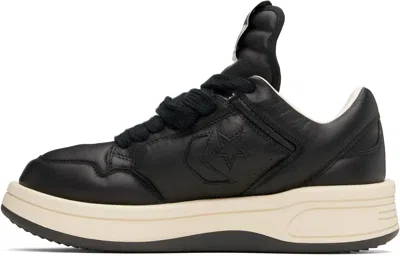 Rick Owens Drkshdw Converse Collaboration Turbowpn Ox Sneakers In Black