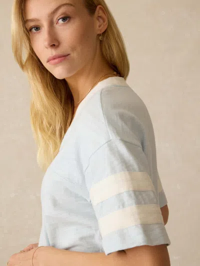 Faherty Sunwashed Slub Varsity T-shirt