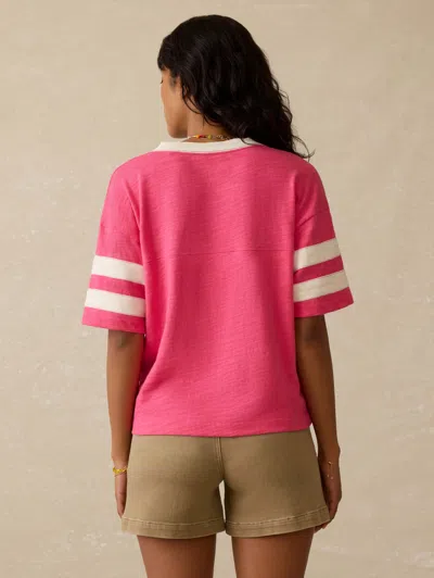 Faherty Sunwashed Slub Varsity T-shirt