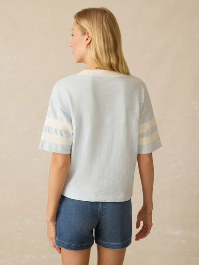 Faherty Sunwashed Slub Varsity T-shirt