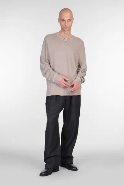 James Perse Polo In Green Cotton