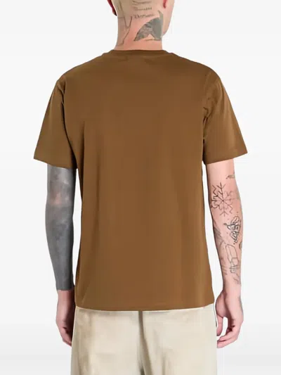 Dime Cursive Power T-shirt In Brown
