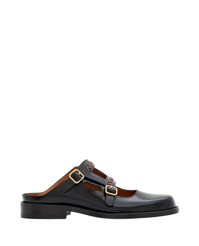 Marni Bambi 3.0 Moccasin Sabot Made Of Brushed Calfskin