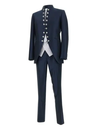 四件式正装西装套装