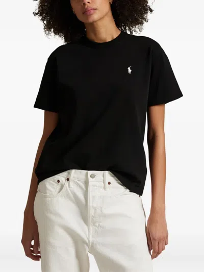 Polo Ralph Lauren Ralph Lauren T-shirts And Polos Black
