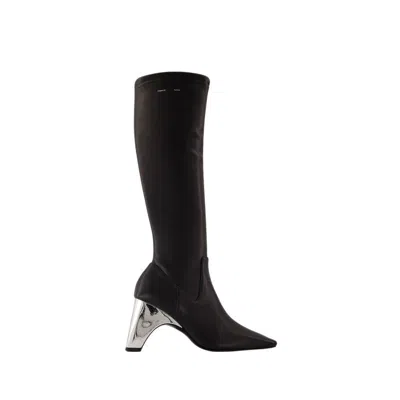 COPERNI BRIDGE STRETCH BOOTS - LEATHER - BLACK 