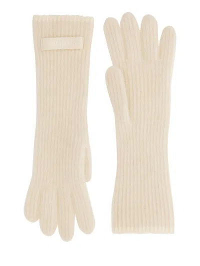 Jacquemus Women's Grosgrain Logo Gloves