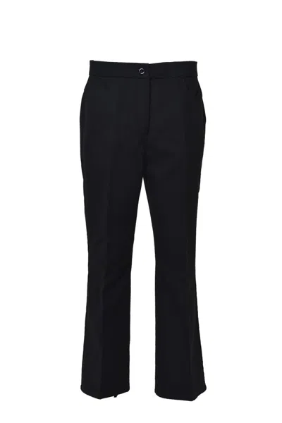 Jil Sander Flared Pants In Black