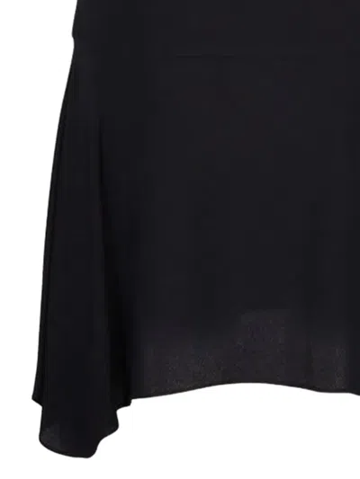 Stella Mccartney Reverse Asymmetric High Waist Skirt In Blue