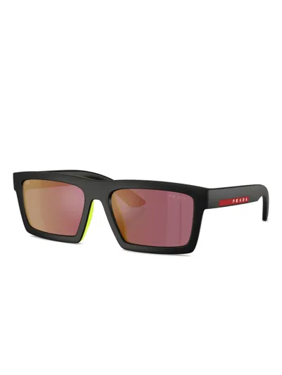 Prada Sport 55mm Rectangular Sunglasses