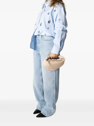 Federico Cina Midi Tortellino Tote Bag In Pink