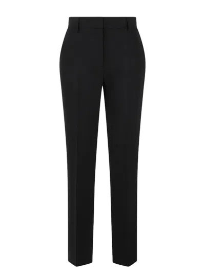 Alberta Ferretti Wool Canvas Trouser