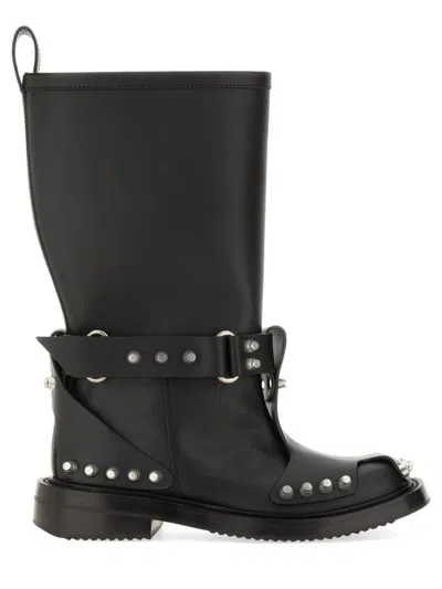 Alexander Wang Woman Boot Black Size 7 Leather