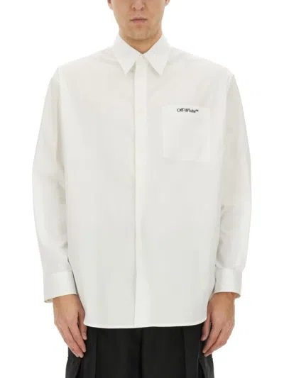 Off-white Shirt With Logo
