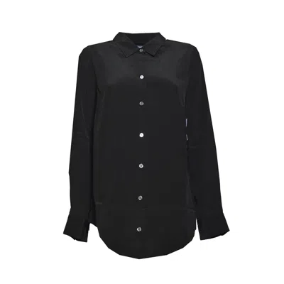 Shop Equipment Essential Silk Shirt - Black