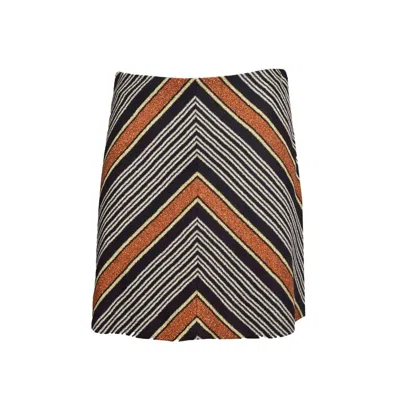 Missoni Herringbone Pattern Skirt