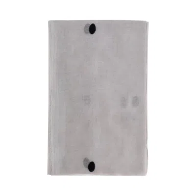 Faliero Sarti New Bonghino Silk Blend Scarf With Polka Dot Pattern