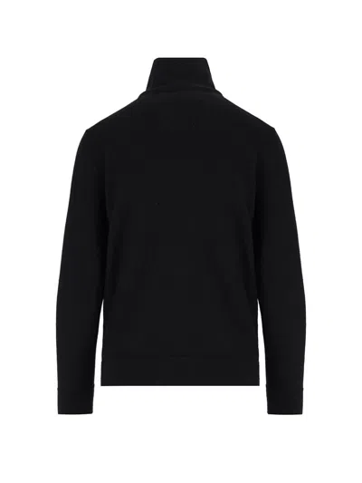 Hodakova Zip Turtleneck Sweater - Black