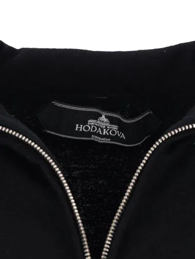 Hodakova Zip Turtleneck Sweater - Black