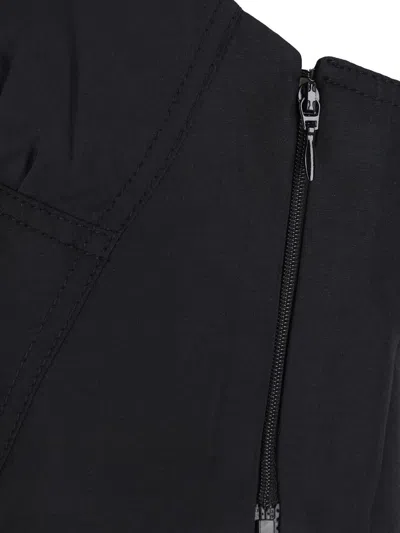 The Andamane Halterneck Sleeves Ruched Detailing