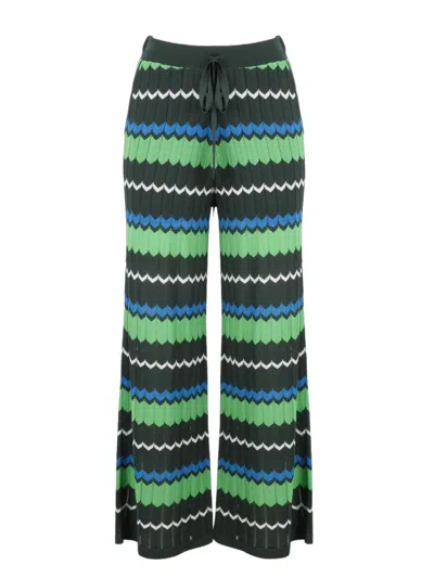 P.A.R.O.S.H KNITTED TROUSERS 