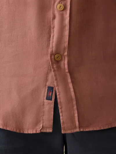 Faherty Irish Linen Safari Shirt