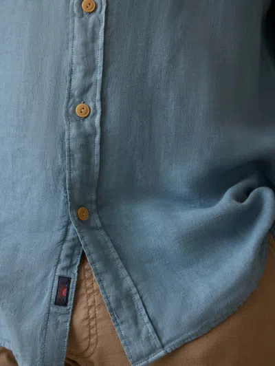 Faherty Irish Linen Safari Shirt