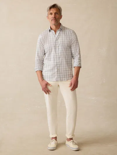 Faherty The Movement Long Sleeve Button Down Shirt