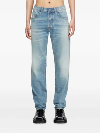 Diesel Mens 01 2023 D-finitive Relaxed-fit Denim Jeans In Blue
