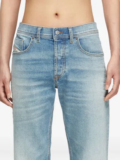 Diesel Mens 01 2023 D-finitive Relaxed-fit Denim Jeans In Blue