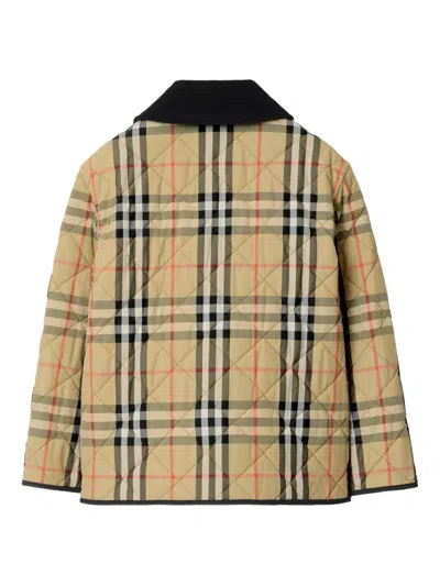 Burberry Check Quilted Nylon Barn Milo Jacket
