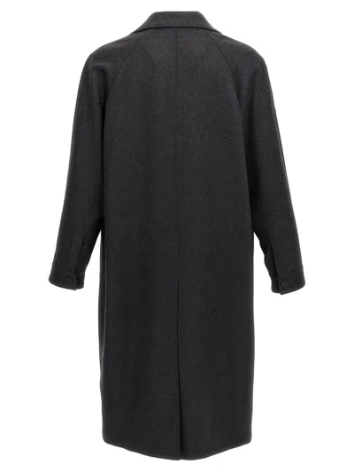 Fendi Single-breasted Cashmere Coat
