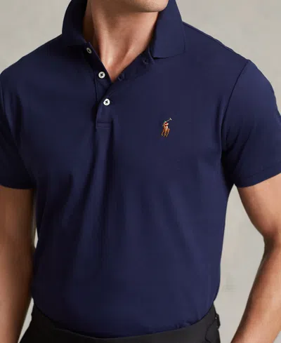 Polo Ralph Lauren Logo-embroidered Cotton-jersey Polo Shirt