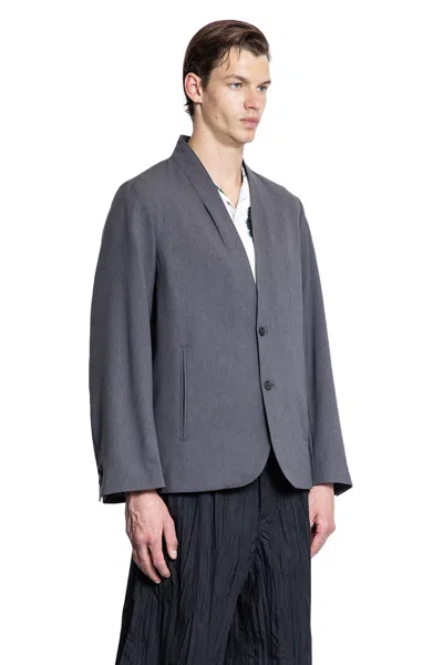 Kuon Man Grey Blazers