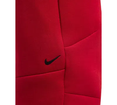 Nike Lightweight Tracksuit Pants Men Sportswear Tech Fleece Pant Gym Red/black