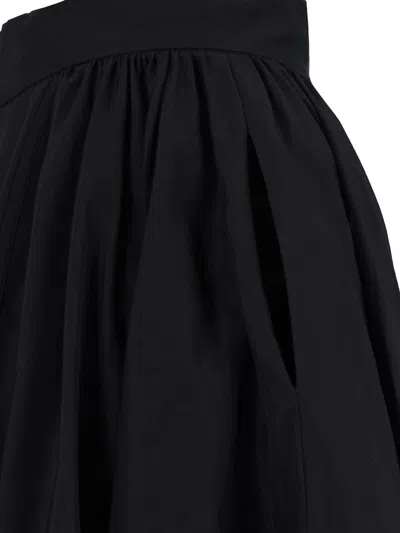 The Andamane Tiered Maxi Skirt In Lightweight Cotton Taffeta