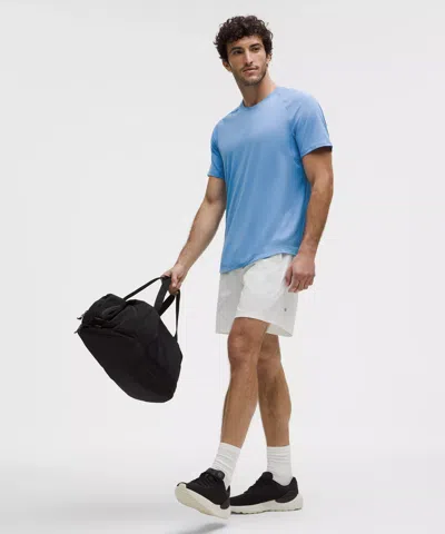 Lululemon Zeroed In Stretch Cotton-blend Jersey T-shirt In Blue