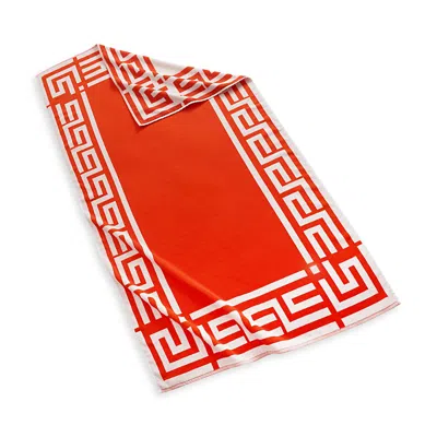 Kassatex Greek Key Reversible Beach Towel