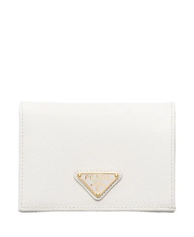 Prada Small Saffiano Leather Bifold Wallet