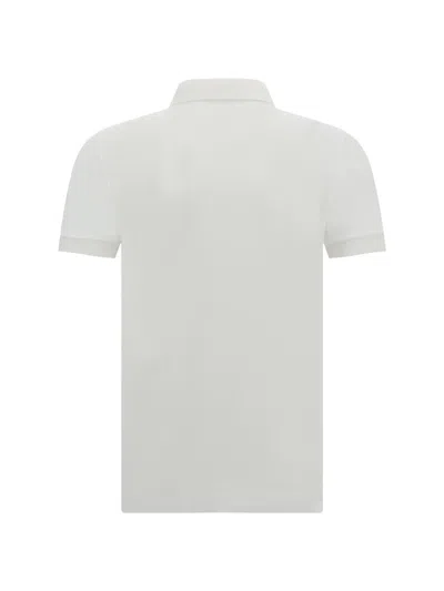 Dolce & Gabbana Cotton Piqué Polo-shirt With Branded Tag In White